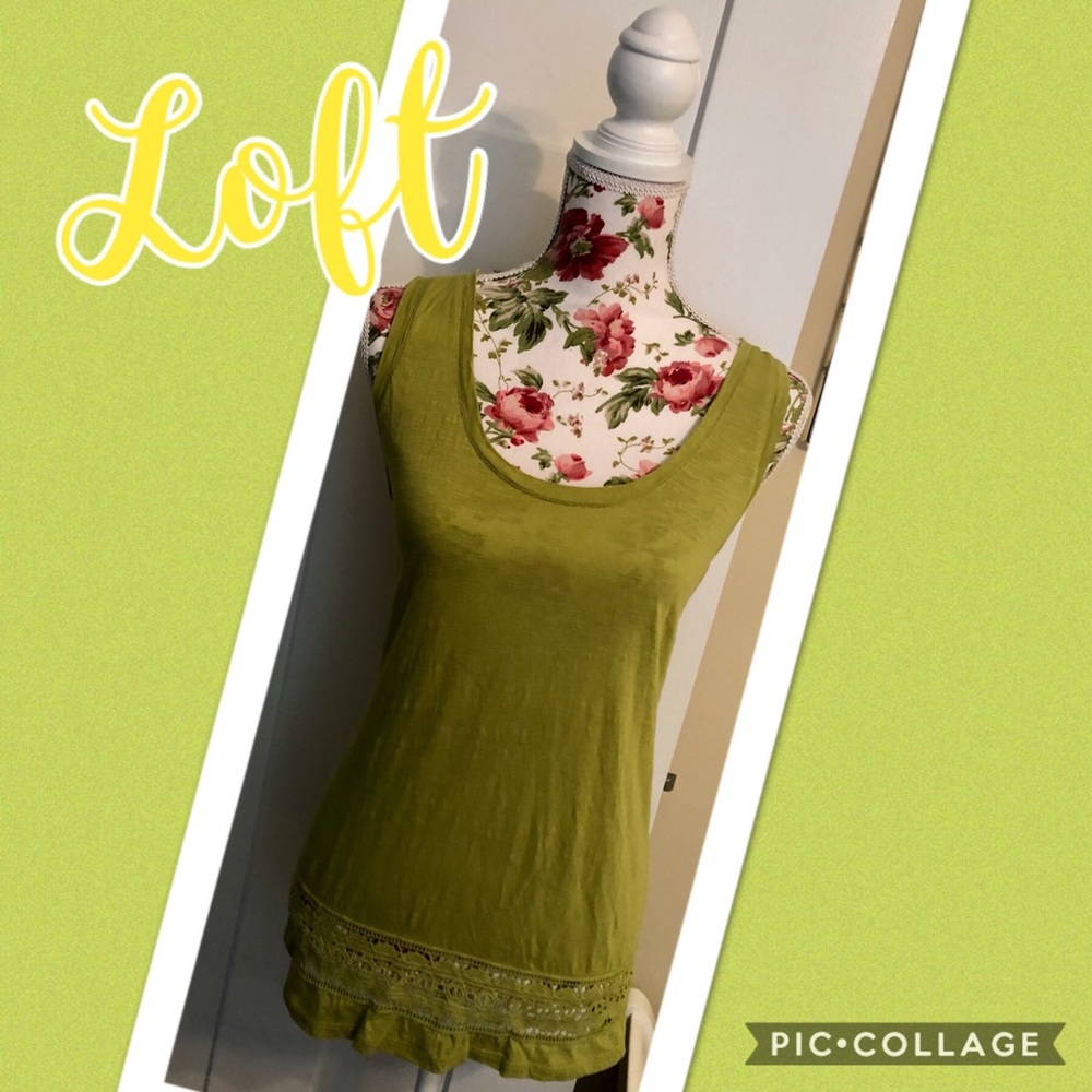 ☀️🌈Ann Taylor Loft Sleeveless Top